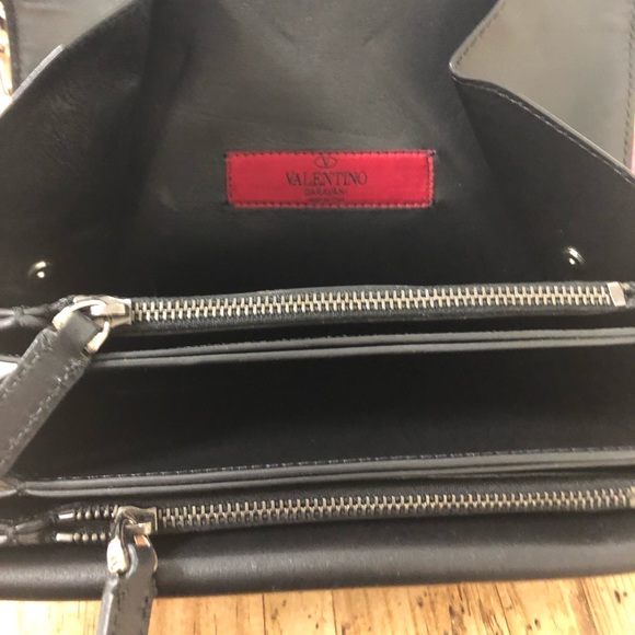 NWT Valentino rockstud love blade appliqué bag - Picture 4 of 6